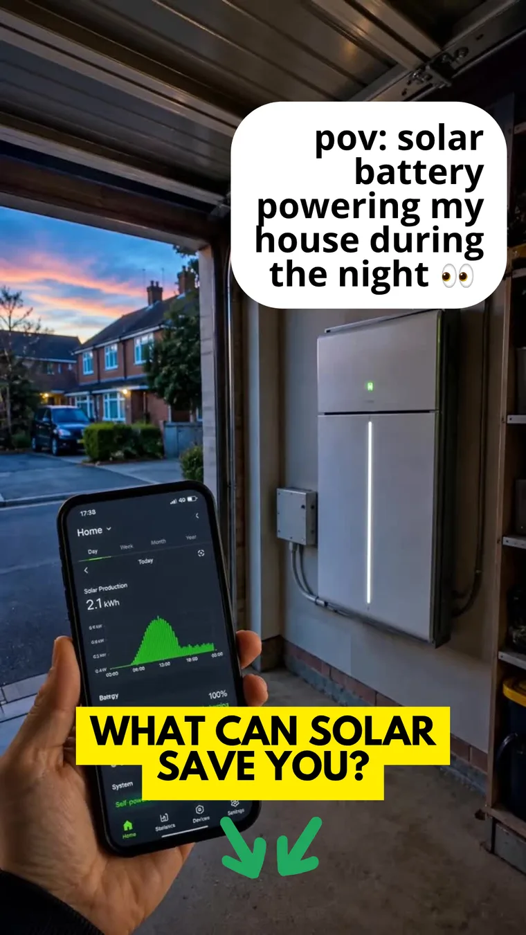 Battery storage campaign creative