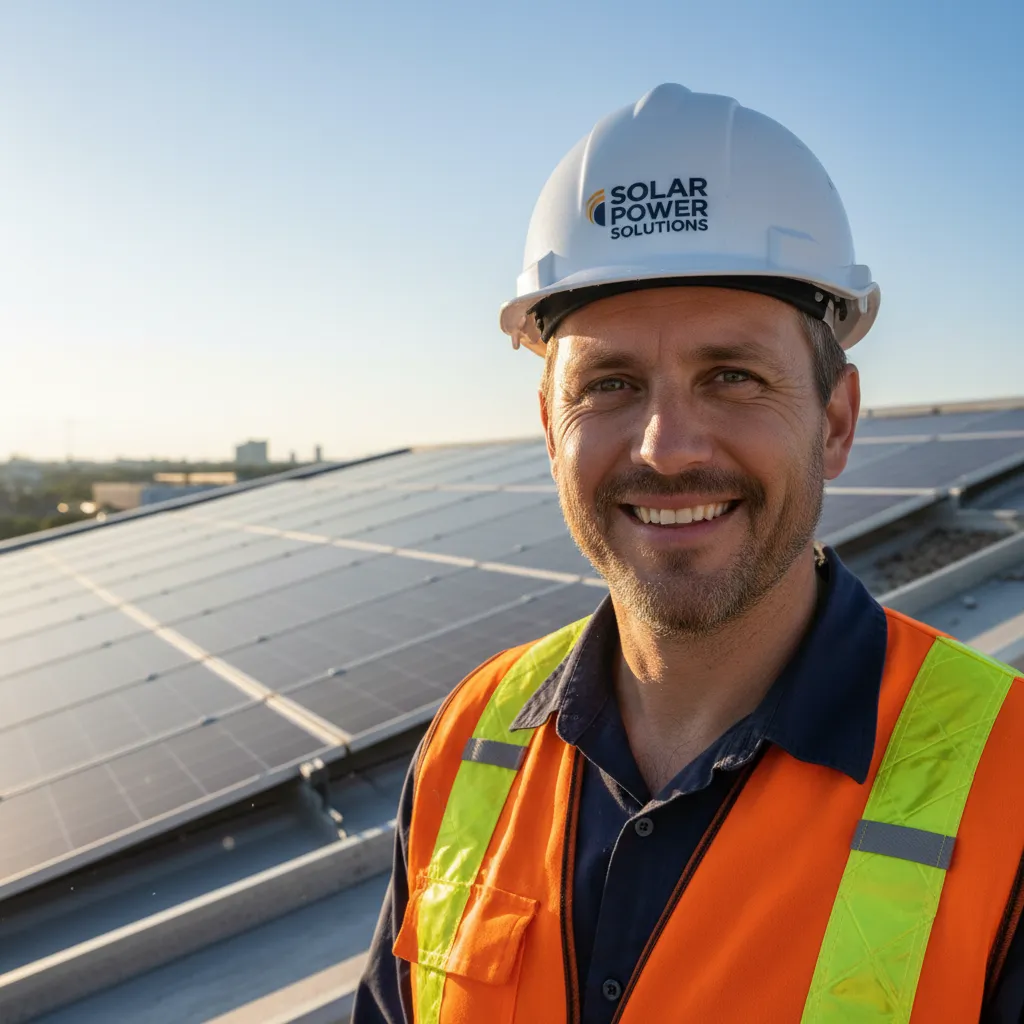 Solar installer portrait